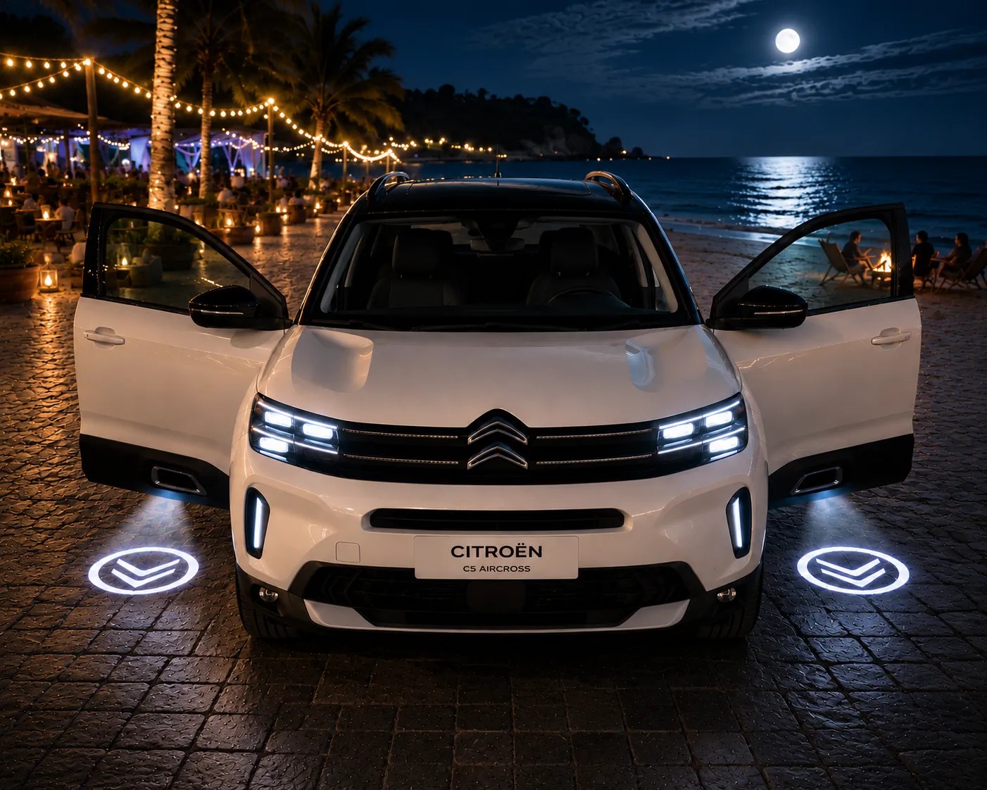 Citroen frontal doble logo