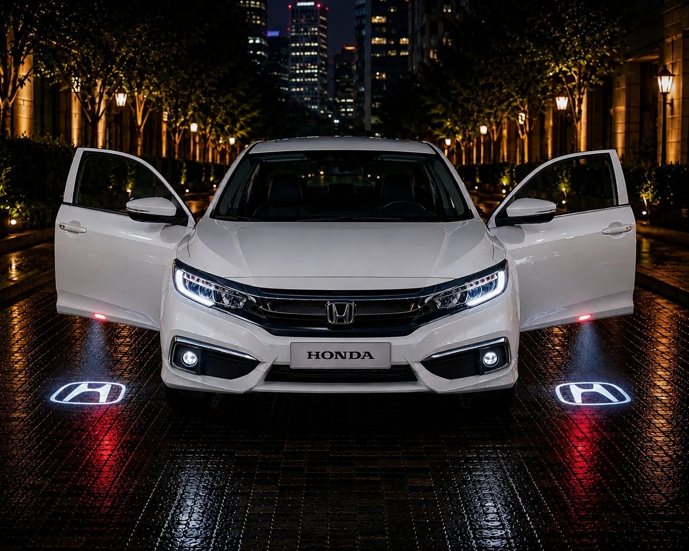 Honda frente doble H