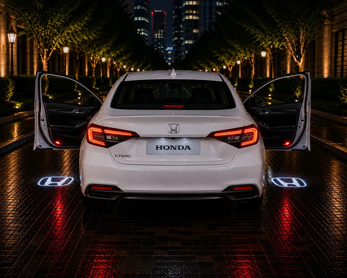 Honda posterior doble